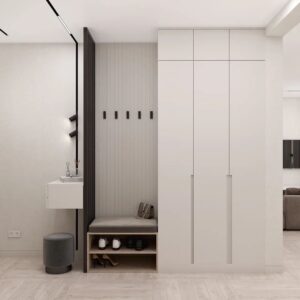 Ідеї для ремонту коридору - функціональні меблі 2