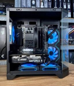 комп'ютер Qube Crystal ARGB Black MT/ Ryzen 5 5600/ 32GB RAM/ 1000GB SSD/ RTX 3070 8GB/ 650W