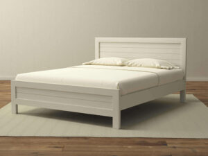 Двоспальні ліжка з дерева