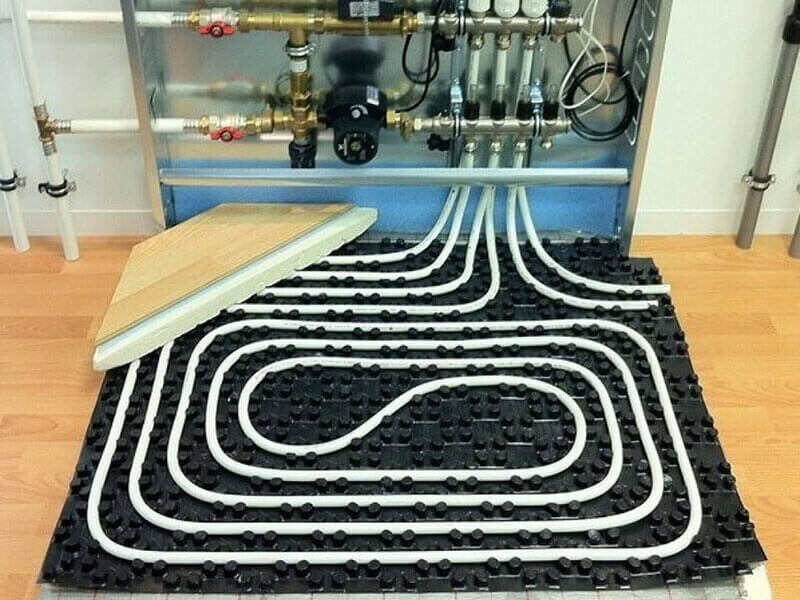 встановити гребінку для ефективної системи опалення