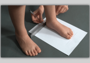 розмір у дитячих кедах