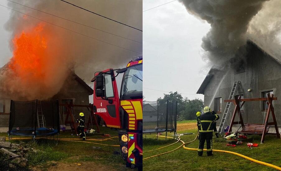 пожежа в житловому будинку Волинь
