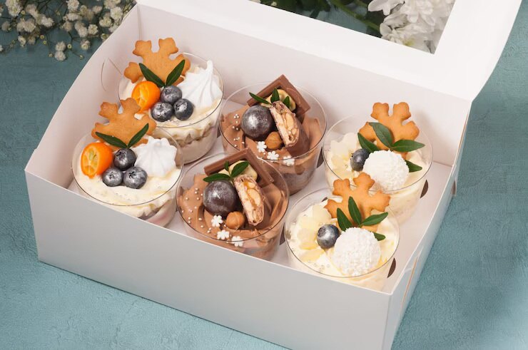 коробки для десертів