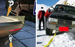 Трос для буксирування автомобіля