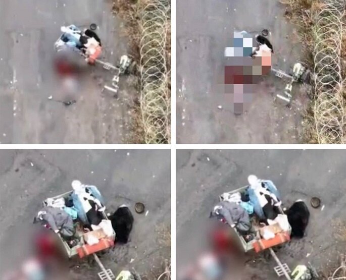 На Харківщині російський дрон