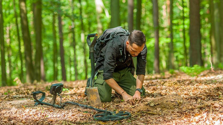 Карта грунтів України для пошуку скарбів